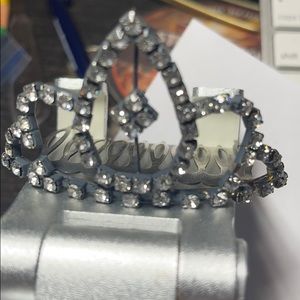 VINTAGE HAIR COMB CROWN 2x2 inches